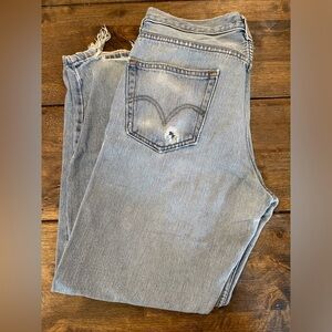 Men’s Levi’s 550 light washed jeans 34x30